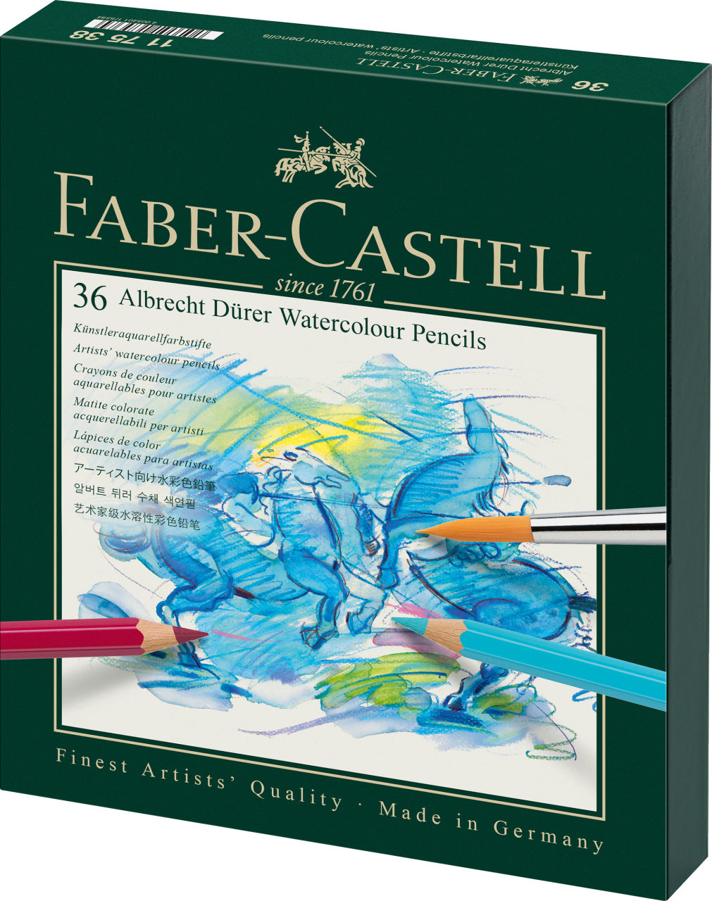 CREIOANE COLORATE ACUARELA 36 CULORI STUDIO DURER FABER-CASTELL CREIOANE COLORATE ACUARELA 36 CULORI STUDIO DURER FABER-CASTELL